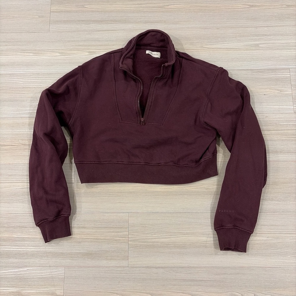 Paragon Fitness Cropped Half Zip